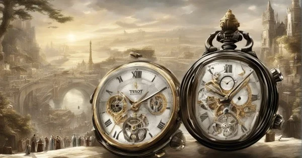 Tissot skeleton sales pocket watch